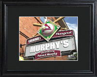 MLB Pub Print w/Wood Frame - Cardinals (GC730)