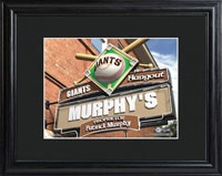 MLB Pub Print w/Wood Frame - Giants (GC730)