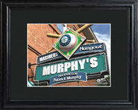 MLB Pub Print w/Wood Frame - Mariners (GC730)