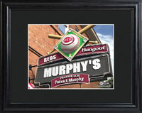 MLB Pub Print w/Wood Frame - Reds (GC730)