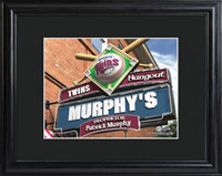 MLB Pub Print w/Wood Frame - Twins (GC730)