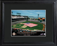 MLB Stadium Print w/Wood Frame - Giants (GC757)