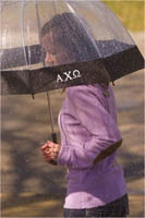 Zoubaby - Monogrammed Umbrella (Sorority)