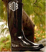 Zoubaby - Women's Monogrammed Rain Boots