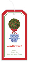 Hanging Gift Tags by Little Lamb Design (Holiday Topiary)