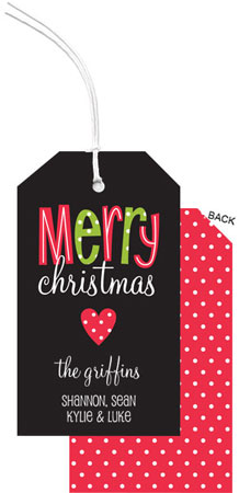 PicMe Prints - Hanging Gift Tags (A Merry Heart) (HTMH4761)