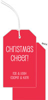Hanging Gift Tags by PicMe Prints (Cherry Vertical)