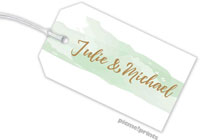 Hanging Gift Tags by PicMe Prints (Brushstroke Green)