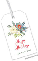 Hanging Gift Tags by PicMe Prints (Holiday Bouquet)