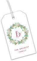 Hanging Gift Tags by PicMe Prints (Welcoming Wreath)