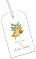 Hanging Gift Tags by PicMe Prints (Christmas Bells)