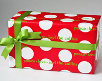 Name Maker Personalized Gift Wrap - Dot To Dot