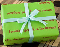 Name Maker Personalized Gift Wrap - L.A. Lime (Recycled Paper)