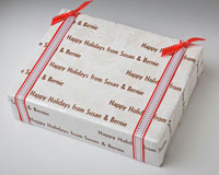 Name Maker Personalized Gift Wrap - Xmas Fern