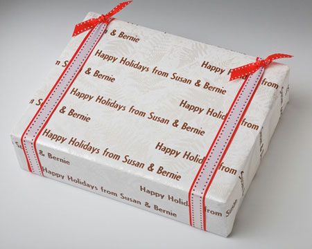 Name Maker Personalized Gift Wrap - Xmas Fern