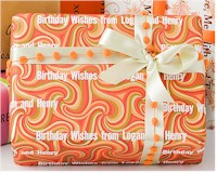 Name Maker Personalized Gift Wrap/Wrapping Paper - Bohemian Bliss (WP28)