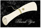 Masterpiece Studios - Grad Scroll Thank You Note Card (Graduation) (13858)