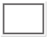 Masterpiece Studios - Engraved Border 2-up Post Card (Graduation) (20092053)