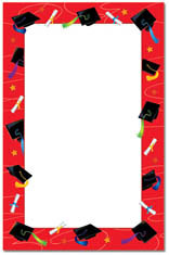 Masterpiece Studios - Red Graduation Jumbo Card (Graduation) (ALE031)