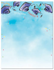 Masterpiece Studios - Grads Celebrate Letterhead (Graduation) (2400034)