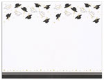Masterpiece Studios - Hat Toss 2 Up Invitation Foil (Graduation) (2400049)