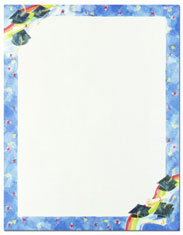 Masterpiece Studios - Hats & Scrolls Letterhead (Graduation)  (2474733)