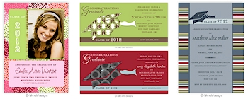 Graduation Invitations and Announcements by Take Note Designs