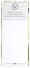Great Gifts by Chatsworth - Slender Signet Initial Notes (GP179)