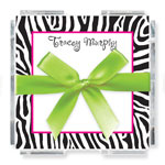 Great Gifts by Chatsworth - Colorful Memo Squares - Zebra Stripes (GP73-313)