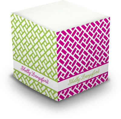 Great Gifts by Chatsworth - Decorative Memo Cubes/Sticky Notes (Chippendale)