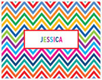 Great Gifts by Chatsworth - Folded Notes (Bright Chevron)