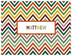 Great Gifts by Chatsworth - Folded Notes (Rustic Chevron)