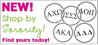 Shop by Sorority!  So many great items!