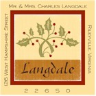 Name Doodles - Holiday Square Address Labels/Stickers (Holly)