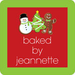 Noteworthy Collections - Holiday Address Labels (Cookie Exchange) (SQ-314)