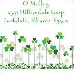 Noteworthy Collections - Holiday Address Labels (Clover Patch) (SQ-377)