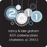 Noteworthy Collections - Holiday Address Labels (Happy New Year) (SQ-385)