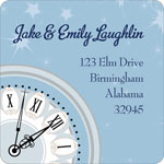 Noteworthy Collections - Holiday Address Labels (Midnight Countdown) (SQ-392)