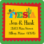 Noteworthy Collections - Holiday Address Labels (Fiesta) (SQ-417)