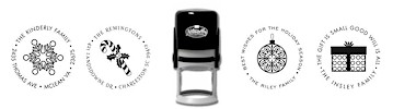 Custom Self-Inking Address Stampers by Noteworthy Collections