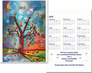 Another Creation by Michele Pulver Holiday Greeting Cards - Colors of the Wind with Calendar (702C)