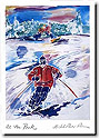 Michele Pulver Holiday Cards - At The Peak (Card #545)