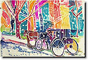 Michele Pulver Holiday Cards - Twice Around The Park (Card #548)