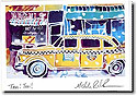 Michele Pulver Holiday Cards - Taxi! Taxi! (Card #549)