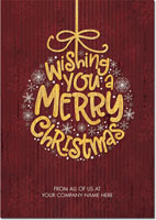 Holiday Greeting Cards by Birchcraft Studios - Merry Wish