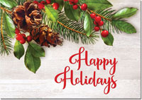 Holiday Greeting Cards by Birchcraft Studios - Woodland Sprig