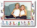Blue Mug Designs Holiday Photo Cards - Stockings on Clothesline