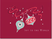 Holiday Greeting Cards by Chatsworth - Ornaments Joy