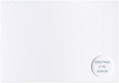 Checkerboard Corporate Holiday Greeting Cards - Embossed Greetings (HLC-BMR-K)