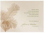 Checkerboard Corporate Holiday Greeting Cards - Natural Pine (HLC-ADD-M)